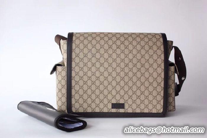 New Fashion Gucci GG Supreme Diaper Bag 495909 Brown