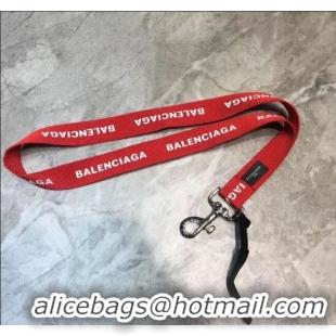 Sumptuous Promotional Balenciaga Canvas Strap With Logo B60436 Red 2020