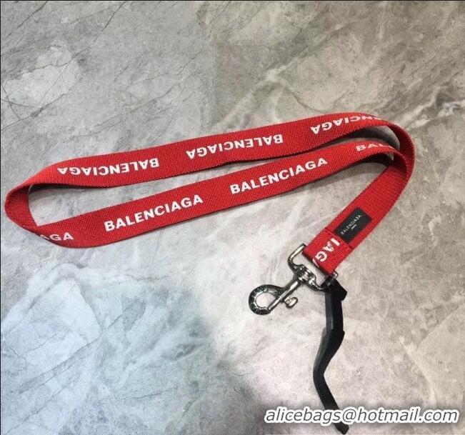 Sumptuous Promotional Balenciaga Canvas Strap With Logo B60436 Red 2020