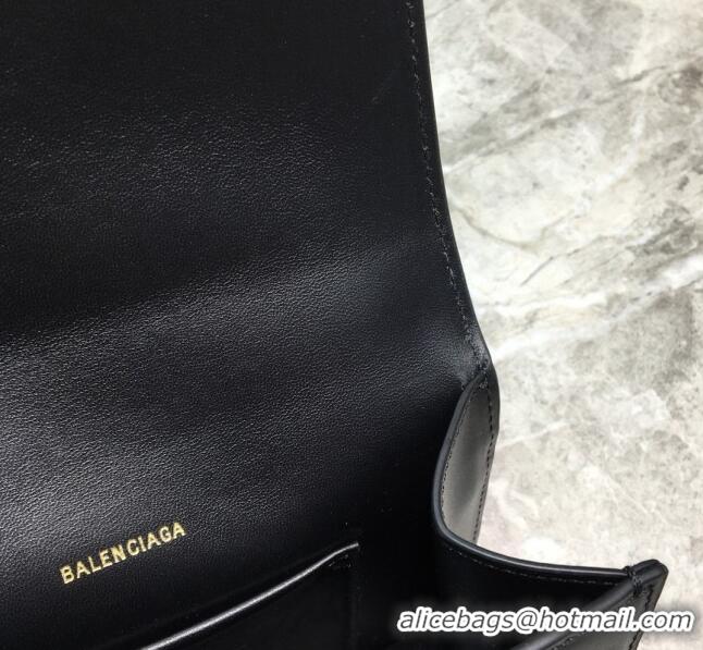 Discount Balenciaga Sharp XS Satchel Top Handle Bag in Black Smooth Leather B71313 Black 2020