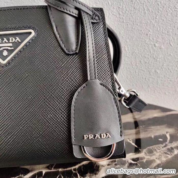 Classic Cheapest Prada Saffiano leather mini-bag 2BA269 black