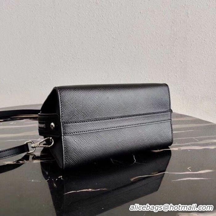 Classic Cheapest Prada Saffiano leather mini-bag 2BA269 black