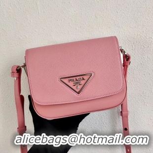 Cheapest Prada Saffiano leather mini shoulder bag 2BD249 pink