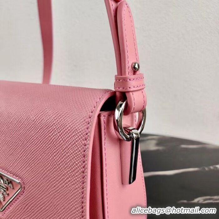 Cheapest Prada Saffiano leather mini shoulder bag 2BD249 pink