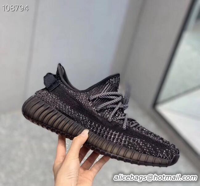 Promotional Adidas Yeezy Boost 350 V2 Static Sneakers A51505 Black/Grey 2019