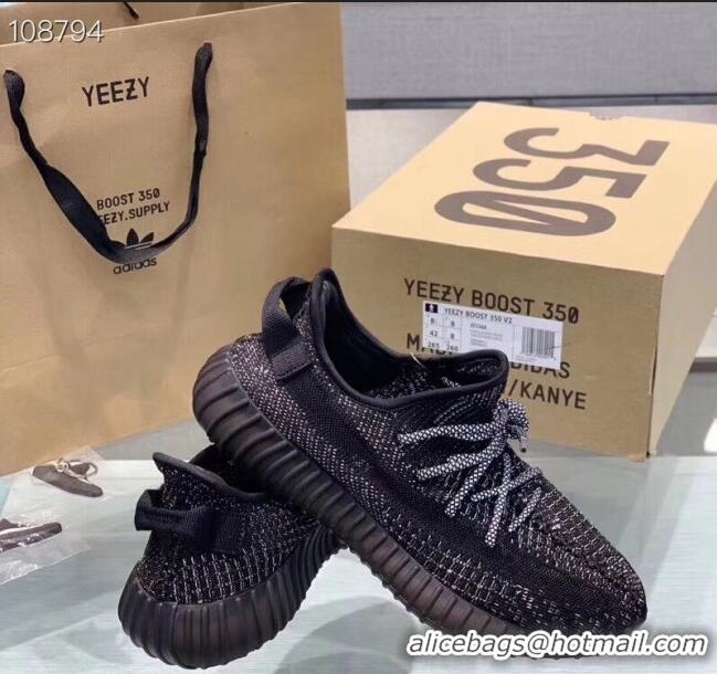 Promotional Adidas Yeezy Boost 350 V2 Static Sneakers A51505 Black/Grey 2019