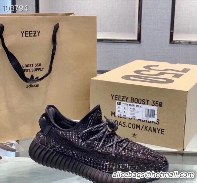 Promotional Adidas Yeezy Boost 350 V2 Static Sneakers A51505 Black/Grey 2019