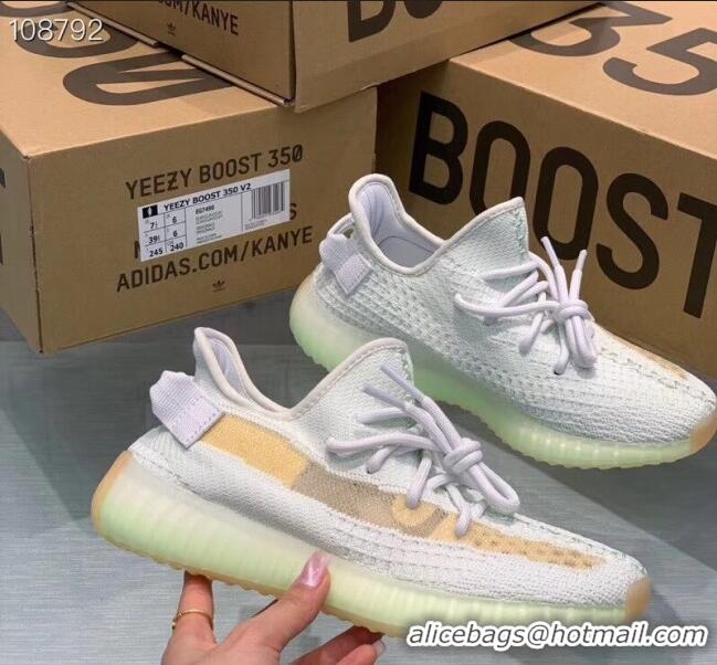 Good Taste Adidas Yeezy Boost 350 V2 Static Sneakers A51506 Green/White/Yellow 2019