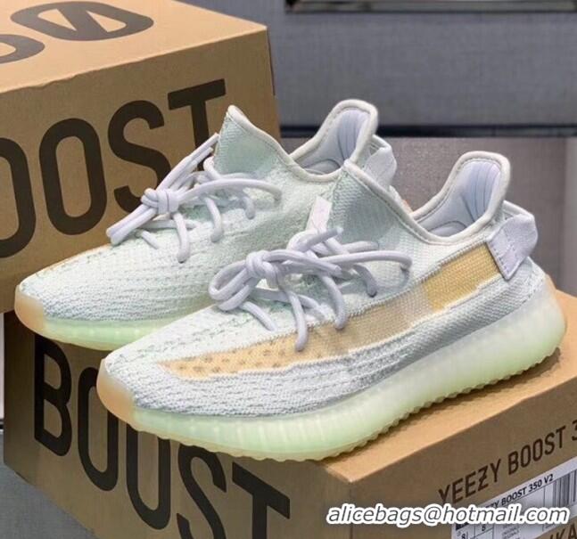 Good Taste Adidas Yeezy Boost 350 V2 Static Sneakers A51506 Green/White/Yellow 2019