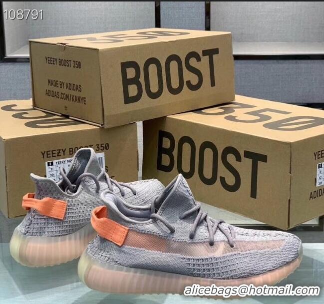 Cheapest Adidas Yeezy Boost 350 V2 Static Sneakers A51507 Grey/Orange Pink 2019