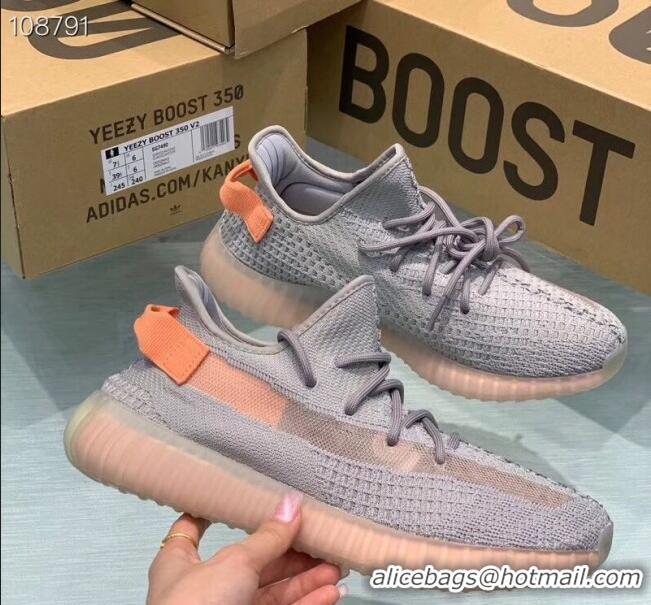 Cheapest Adidas Yeezy Boost 350 V2 Static Sneakers A51507 Grey/Orange Pink 2019