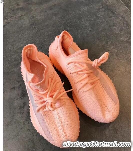 Pretty Style Adidas Yeezy Boost 350 V2 Static Sneakers A51510 Orange Pink 2019