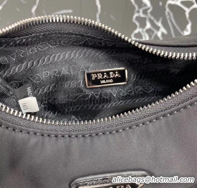 New Design Prada Re-Edition 2005 Nylon Shoulder Bag 1BH204 Black 2020