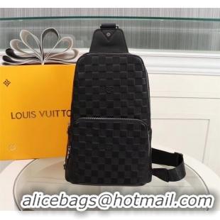 Unique Style Louis Vuitton AVENUE SLING BAG N41720 Black