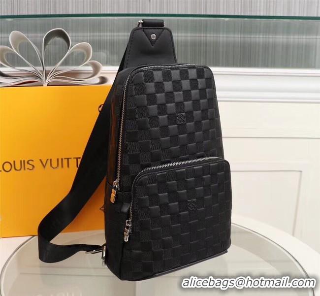 Unique Style Louis Vuitton AVENUE SLING BAG N41720 Black