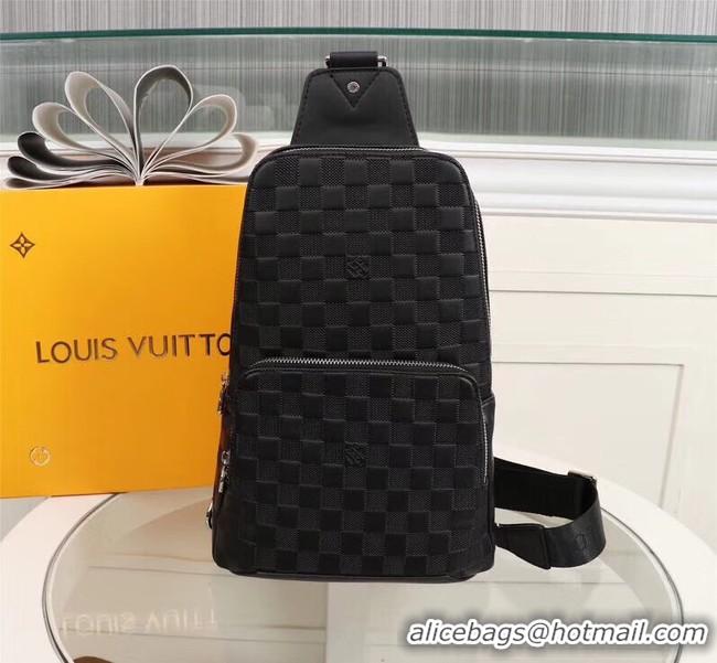 Unique Style Louis Vuitton AVENUE SLING BAG N41720 Black