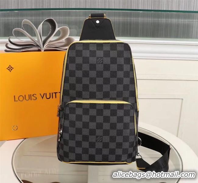 Discount Louis Vuitton Damier Graphite canvas AVENUE SLING BAG N42424