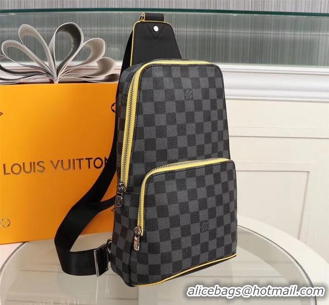 Discount Louis Vuitton Damier Graphite canvas AVENUE SLING BAG N42424