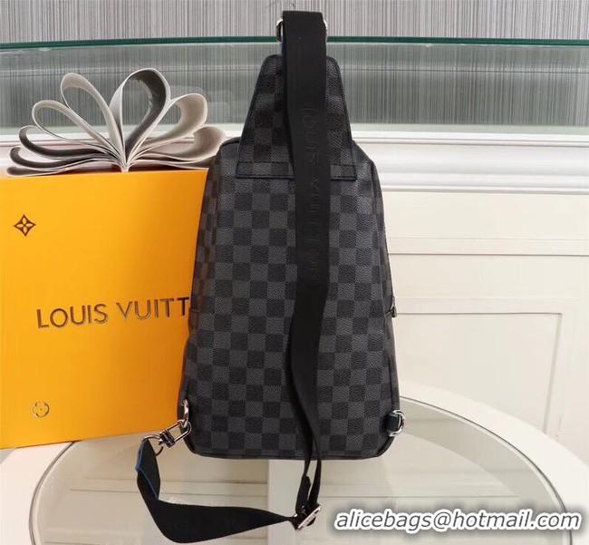 Good Quality Louis Vuitton Damier Graphite Canvas AVENUE SLING BAG N42424