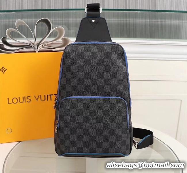 Good Quality Louis Vuitton Damier Graphite Canvas AVENUE SLING BAG N42424