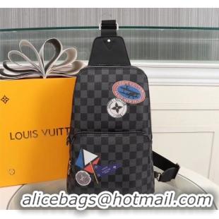 Cheapest Louis Vuitton Damier Graphique Canvas AVENUE SLING BAG N41056