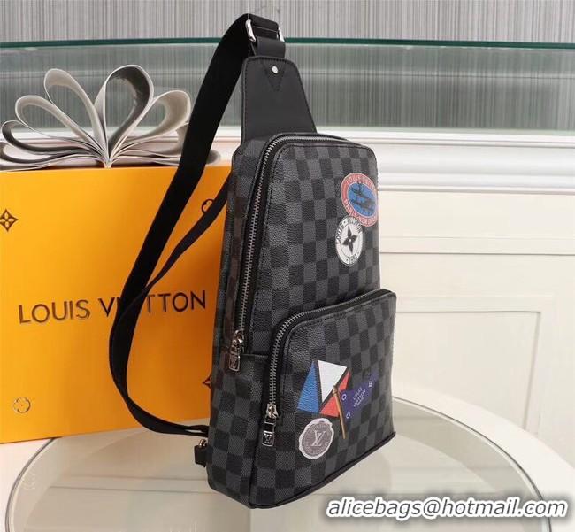 Cheapest Louis Vuitton Damier Graphique Canvas AVENUE SLING BAG N41056