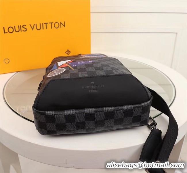 Cheapest Louis Vuitton Damier Graphique Canvas AVENUE SLING BAG N41056