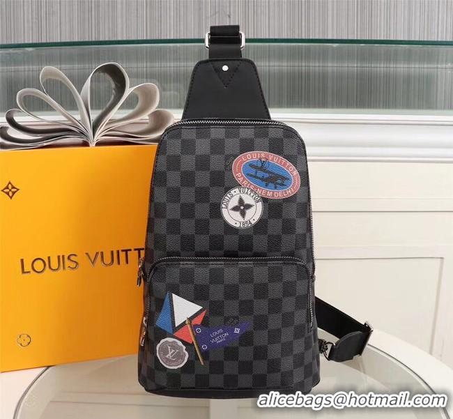 Cheapest Louis Vuitton Damier Graphique Canvas AVENUE SLING BAG N41056