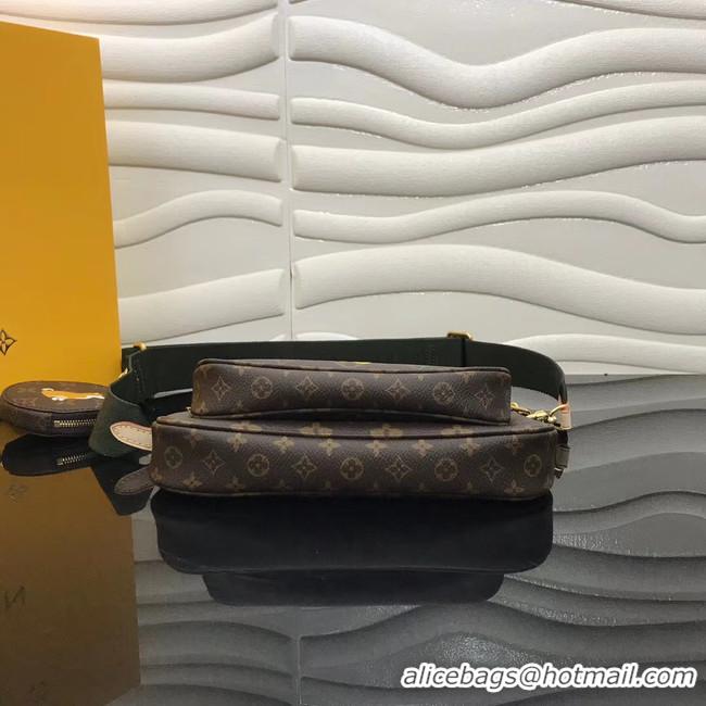 Grade Design Louis Vuitton Original Monogram Canvas M44813 blackish green