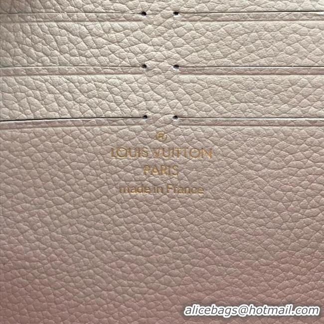 Grade Quality Louis Vuitton Original Grain calfskin LOCKME CLUTCH M56087 Taupe