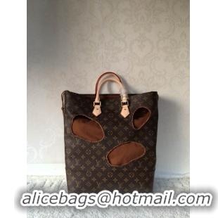 Discount Louis Vuitton Original Leather Monogram canvas BAG WITH HOLES REI KAWAKUBO M40279