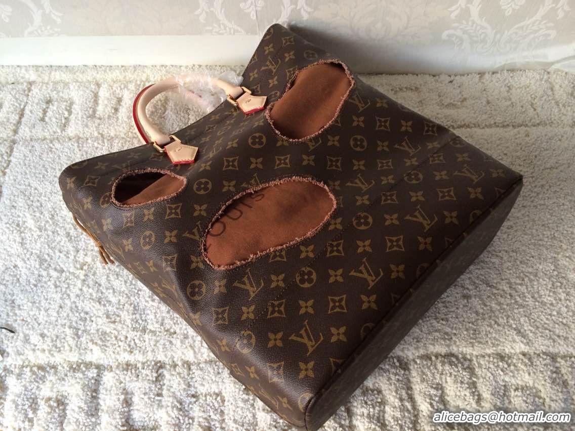 Discount Louis Vuitton Original Leather Monogram canvas BAG WITH HOLES REI KAWAKUBO M40279