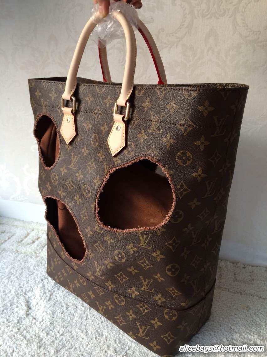 Discount Louis Vuitton Original Leather Monogram canvas BAG WITH HOLES REI KAWAKUBO M40279