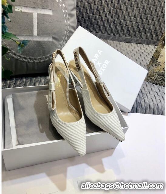 Luxury Discount Dior J'Adior x Chiara Pumps 65mm C72122 White 2020