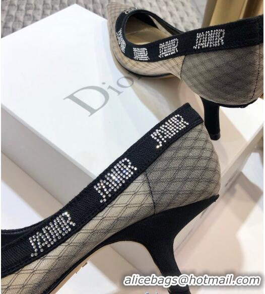 Good Quality Dior J'Adior Crystal Pumps 65MM D72134 Grey 2020