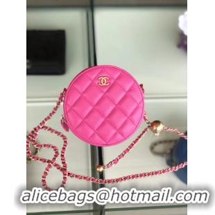 Grade Chanel Original mini Sheepskin bag AS1449 rose