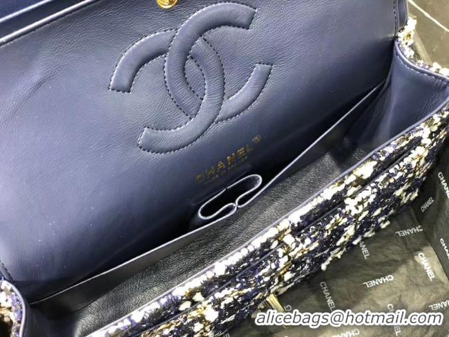 Expensive Chanel Twill soft A01112 royal blue