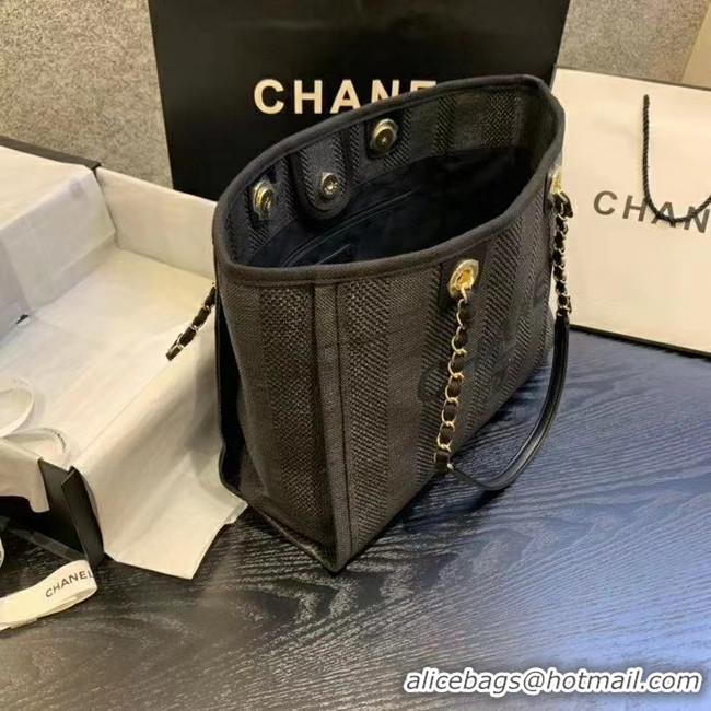 Pretty Style Chanel Large Shoulder Bag A67001 black