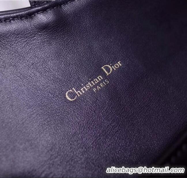 Best Price Dior Oblique Jacquard Canvas Saddle Clutch with Chain D12105 2019