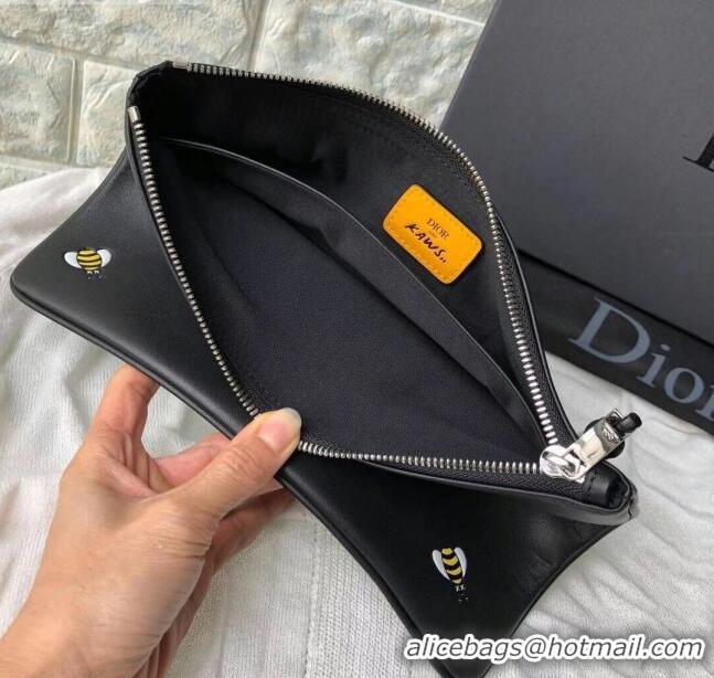 Newly Launched Dior Homme Men's Nylon Bees Pouch CD2472