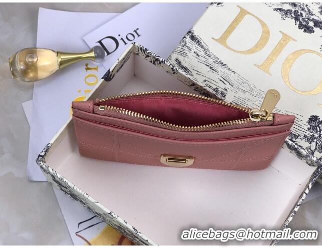 Buy Discount Dior Diorama Calfskin Coin Purse Wallet CD2001 Pink 2019