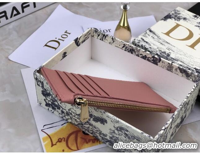 Buy Discount Dior Diorama Calfskin Coin Purse Wallet CD2001 Pink 2019