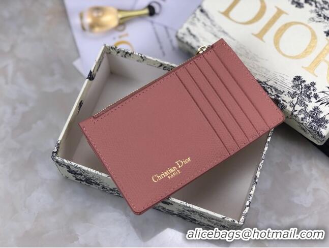 Buy Discount Dior Diorama Calfskin Coin Purse Wallet CD2001 Pink 2019