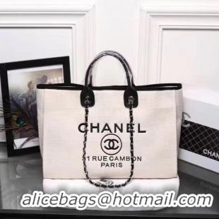 Perfect Chanel Shopping bag A66941 White