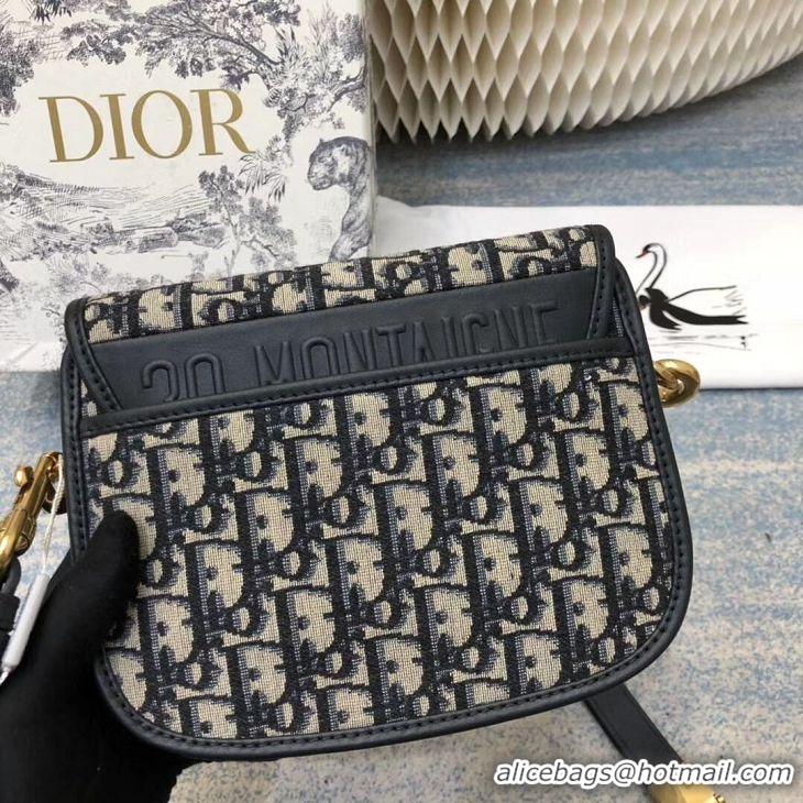 Stylish DIOR OBLIQUE BAG SMALL C0268 BLUE