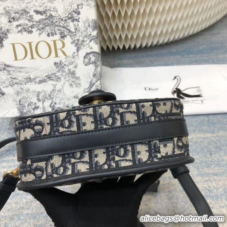 Stylish DIOR OBLIQUE BAG SMALL C0268 BLUE