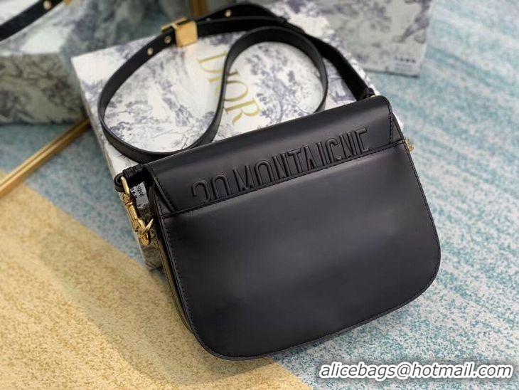 Elegant Dior SOFT CALFSKIN BAG medium C0317 black