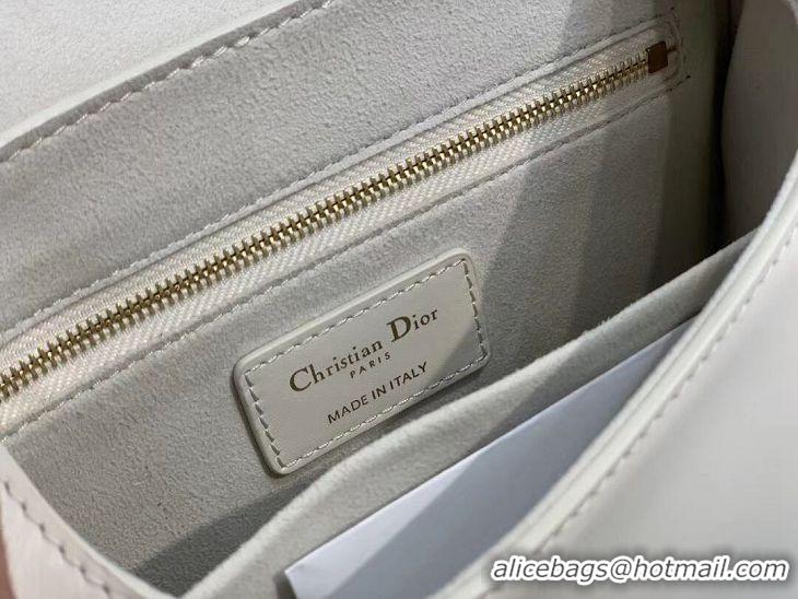 Hot Style Dior SOFT CALFSKIN BAG small C0319 white