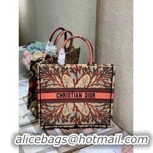 Good Quality DIOR BOOK TOTE EMBROIDERED CANVAS BAG C1287-11