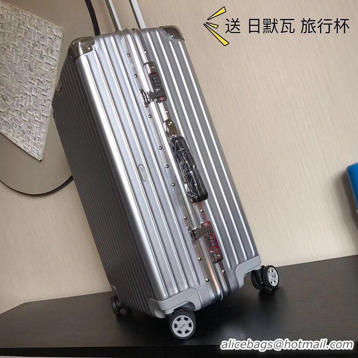 Grade Discount RIMOWA Travel Luggage 1783 Silver